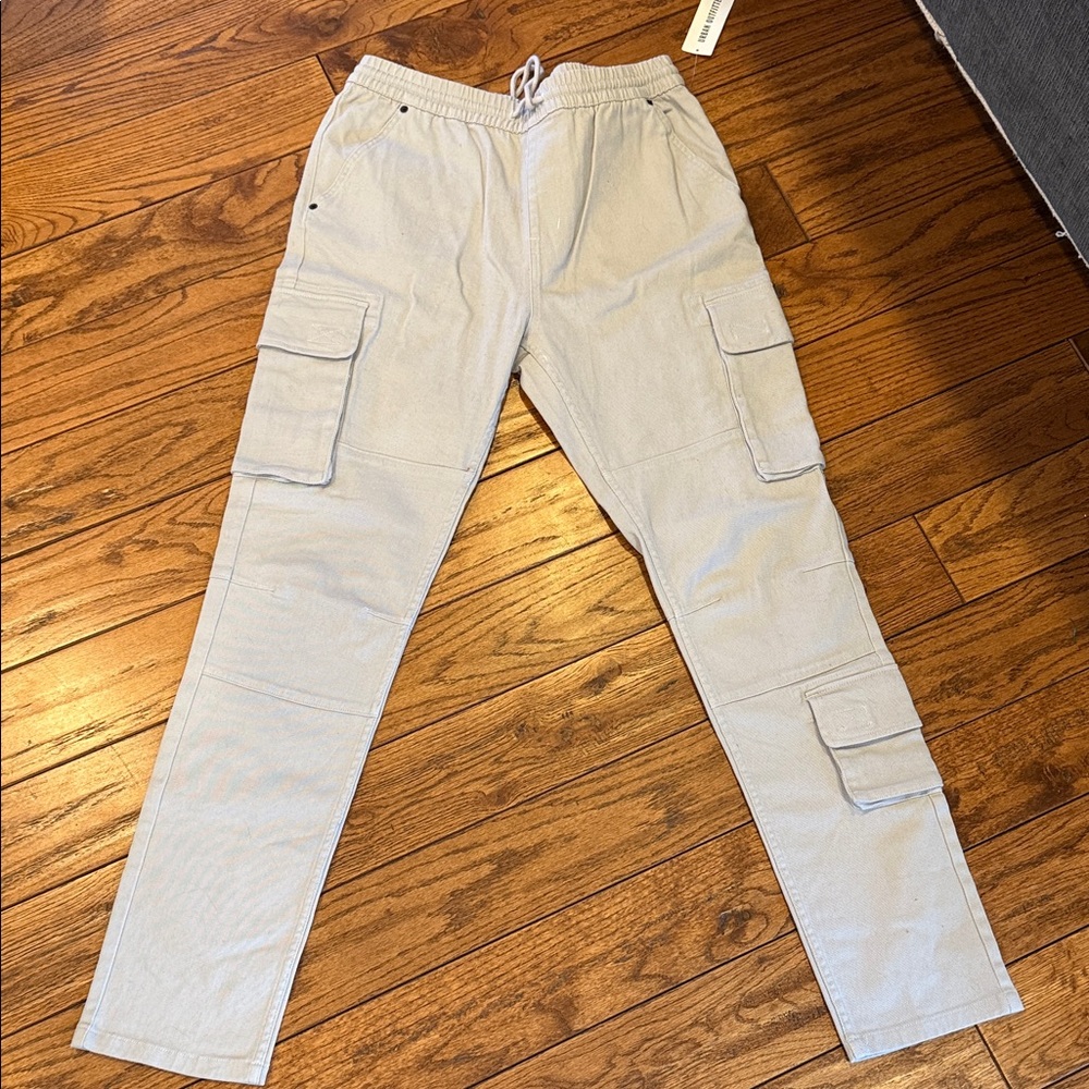 Men’s Light Gray Cargo Pants